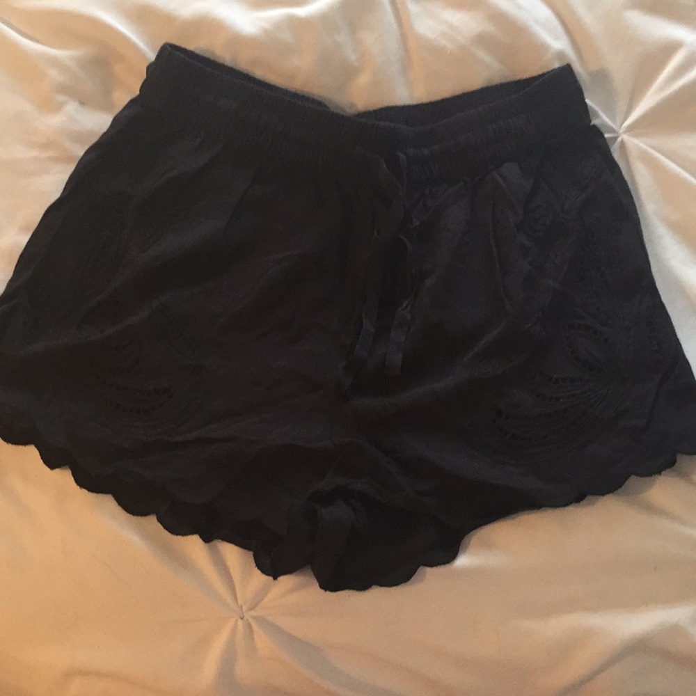 Black shorts